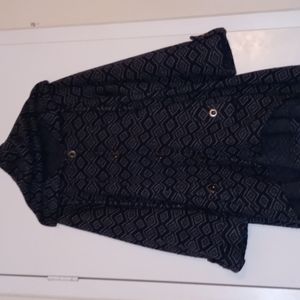 For Cynthia Hooded button jacket